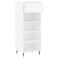 Armoire à chaussures Blanc 40x36x105 cm Bois d'ingénierie