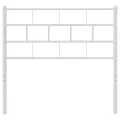Tête de lit métal blanc 100 cm