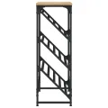 Étagère à chaussures chêne sonoma 90x30x85 cm bois d'ingénierie