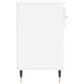 Armoire à chaussures Blanc 102x36x60 cm Bois d'ingénierie