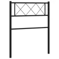 Tête de lit métal noir 80 cm