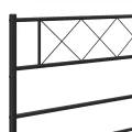 Tête de lit métal noir 80 cm