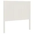 Tête de lit Blanc 80,5x4x100 cm Bois massif de pin