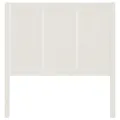 Tête de lit Blanc 80,5x4x100 cm Bois massif de pin
