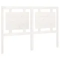 Tête de lit Blanc 140,5x4x100 cm Bois massif de pin