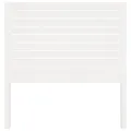 Tête de lit Blanc 81x4x100 cm Bois massif de pin