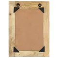 Miroir peint à la main 40x55 cm Bois de manguier solide