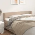 Tête de lit avec oreilles Cappuccino 183x23x78/88 cm Similicuir