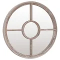 Miroir de jardin Sable 60x4 cm Fer Rond utilisation extérieure
