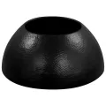 Table basse Aluminium martelé 70 x 30 cm Noir
