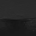 Table basse Aluminium martelé 70 x 30 cm Noir