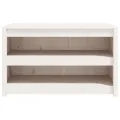 Armoire de cuisine d'extérieur blanc bois de pin massif