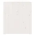 Armoire de cuisine d'extérieur blanc bois de pin massif