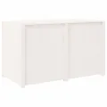 Armoire de cuisine d'extérieur blanc bois de pin massif