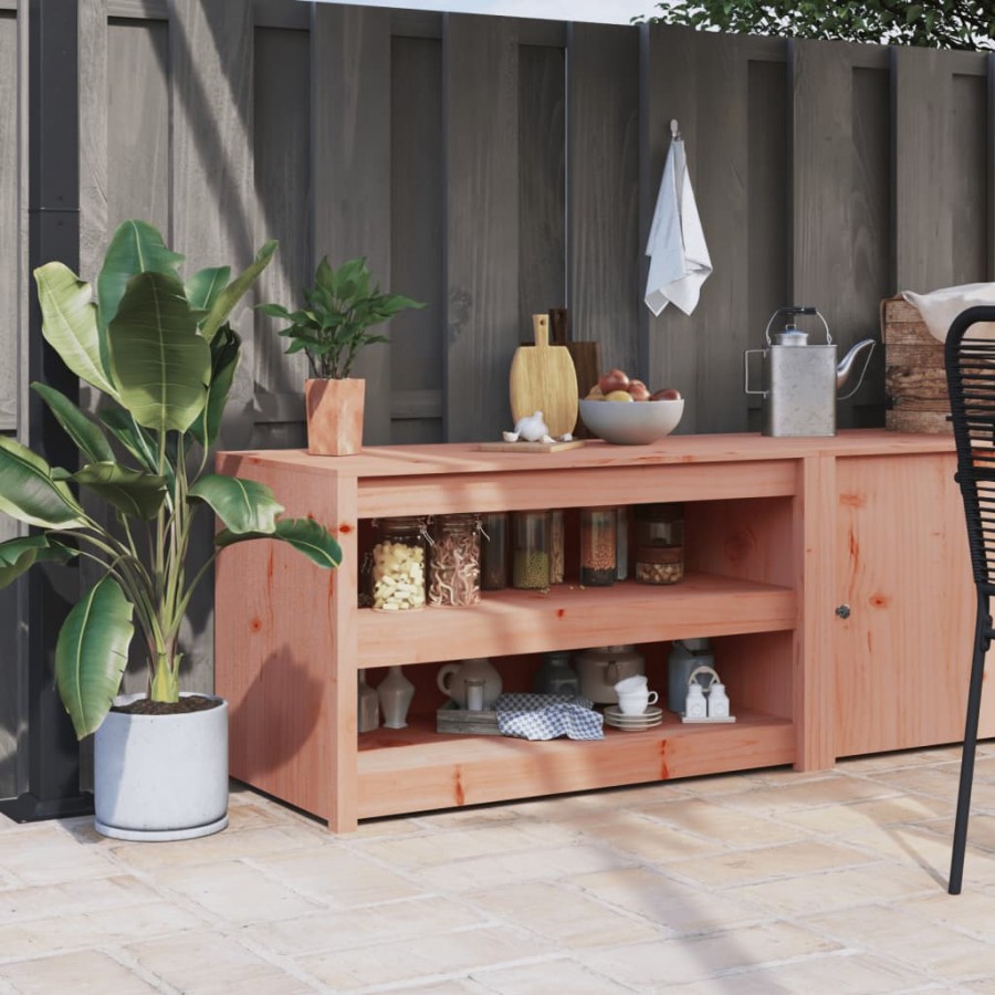 Armoire de cuisine d'extérieur 106x55x64 cm bois massif douglas