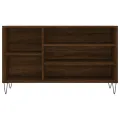 Armoire à chaussures Chêne marron 102x36x60cm Bois d'ingénierie