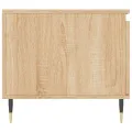 Table basse Chêne sonoma 100x50x45 cm Bois d'ingénierie
