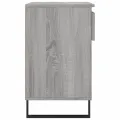 Armoire à chaussures Sonoma gris 70x36x60 cm Bois d'ingénierie