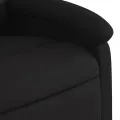 Fauteuil inclinable Noir Tissu