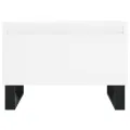 Tables basses 2 pcs blanc 50x46x35 cm bois d'ingénierie