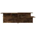 Tables basses 2 pcs Chêne fumé Bois d'ingénierie