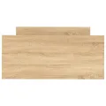Cadre de lit chêne sonoma 90x200 cm bois d'ingénierie