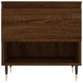 Tables basses 2 pcs chêne marron 50x46x50 cm bois d'ingénierie