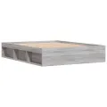 Cadre de lit sonoma gris 140x190 cm