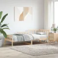 Lit de jour 80x200 cm Bois de pin massif