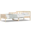 Lit de jour 80x200 cm Bois de pin massif