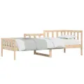 Lit de jour 80x200 cm Bois de pin massif