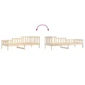 Lit de jour 80x200 cm Bois de pin massif