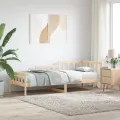 Lit de jour 90x190 cm Bois de pin massif