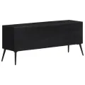 Meuble TV 112x31x45 cm teck massif récupéré