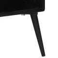 Meuble TV 112x31x45 cm teck massif récupéré