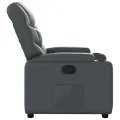 Fauteuil inclinable Gris Similicuir