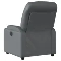 Fauteuil inclinable Gris Similicuir