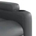 Fauteuil inclinable Gris Similicuir