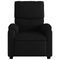 Fauteuil inclinable Noir Tissu