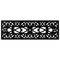 Marches d'escalier 5 pcs 25x75 cm caoutchouc
