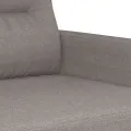 Fauteuil Taupe 60 cm Tissu