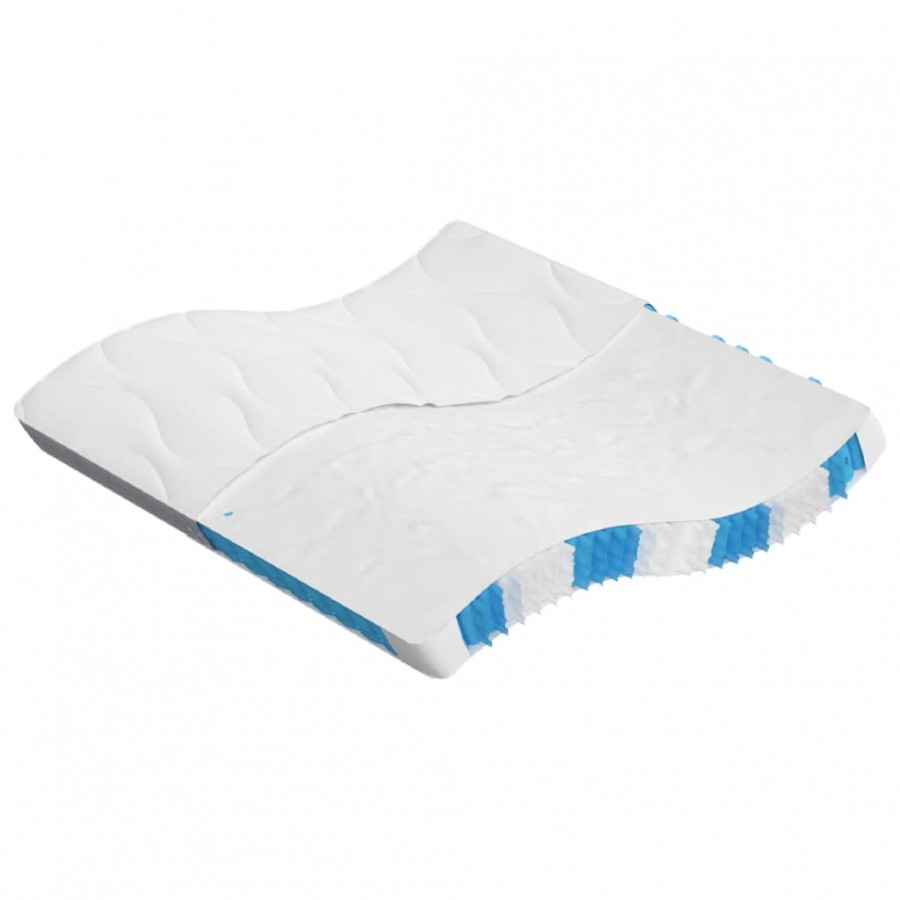 Matelas à ressorts ensachés moyen 200x200 cm