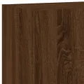 Meuble TV mural chêne marron 40,5x30x90 cm bois d'ingénierie