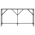 Table console sonoma gris 140x23x75 cm bois d'ingénierie