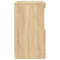 Buffet avec lumières LED chêne sonoma 41x37x67 cm
