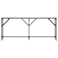 Table console chêne sonoma 180x23x75 cm bois d'ingénierie