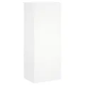 Unités murales TV 5 pcs blanc bois d'ingénierie