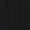 Table d'appoint de jardin noir 40x38x28,5 cm bois massif de pin