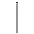 Tête de lit métal noir 107 cm