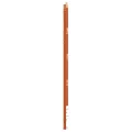 Tête de lit cire marron 135 cm bois massif de pin